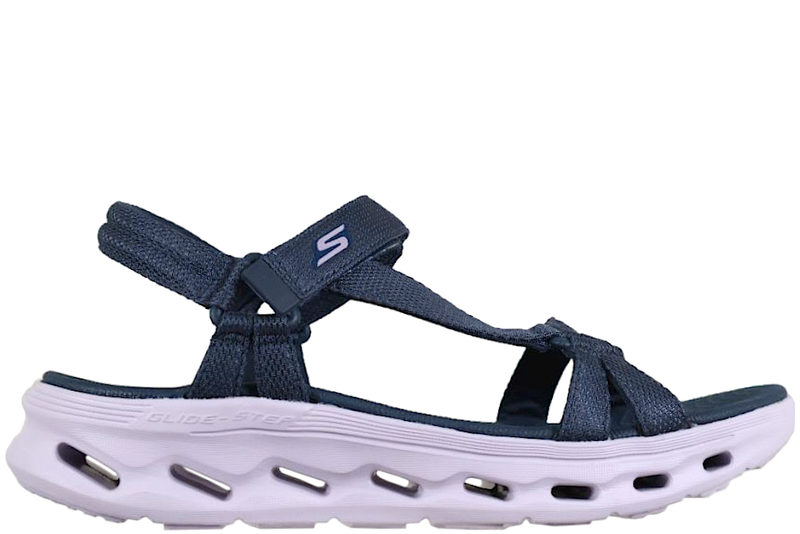 SKECHERS - GO WALK GLIDE-STEP 2.0 NAVY BLUE SANDAL
