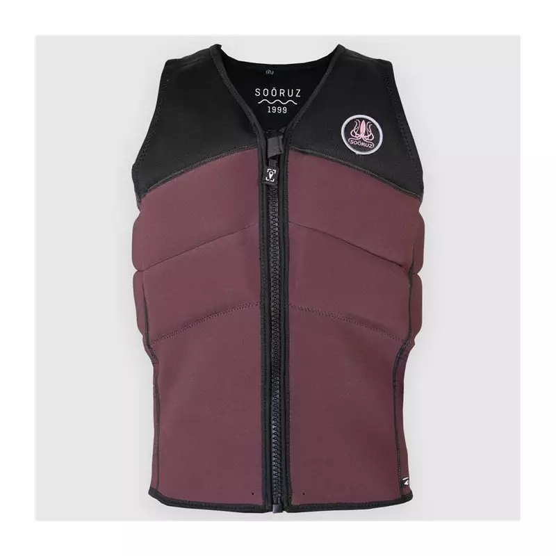 Gilet impact femme SOORUZ Kitevest Open Burgundy