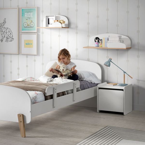 Vipack Kiddy Hangplank Cool Grey 65 cm