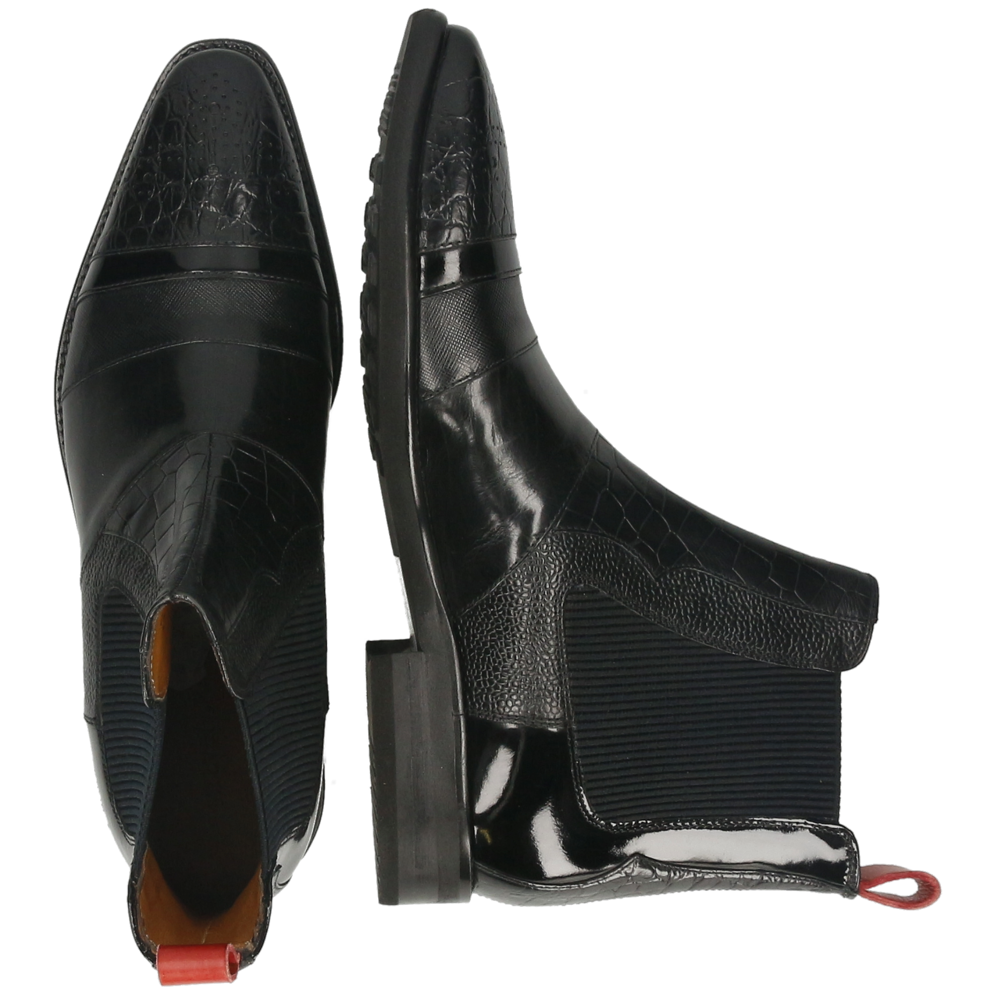 ELVIS 12 - Bottines en cuir | Noir