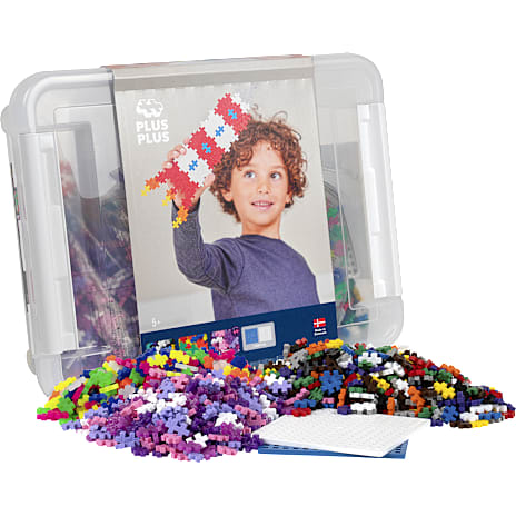 Plus Plus Storage Box Mix kasse - 2400 dele