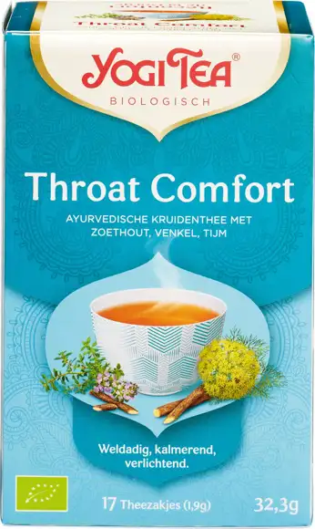 Kruidenthee throat comfort