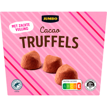 Jumbo Cacao Truffels 200 g