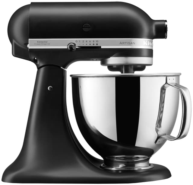 KitchenAid Artisan køkkenmaskine 5KSM125EBM (mat sort)