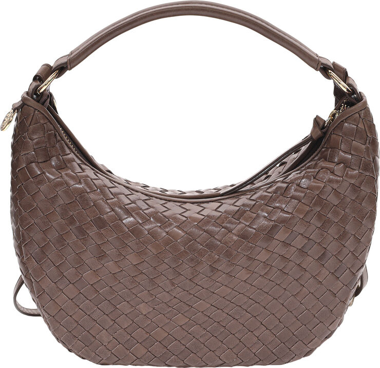 ADAX Salerno shoulder bag Marlin Taupe