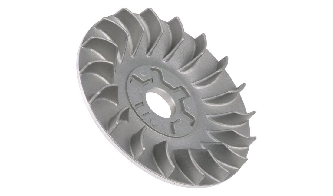 Remskive/ventilator
