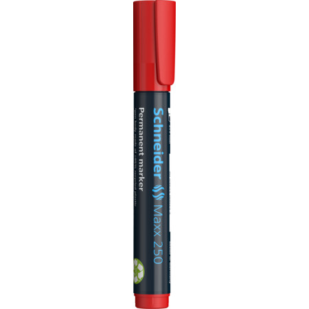Schneider Maxx 250 Permanent-Marker - rot - 2+7 mm