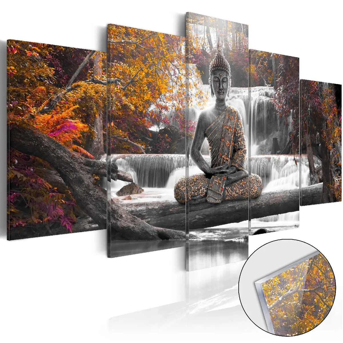 Decoshop26 Bouddha d'automne [5 Parts]