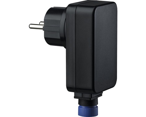 Paulmann Plug & Shine Voedingstransformator IP44 21W met stekker zwart 230/24V