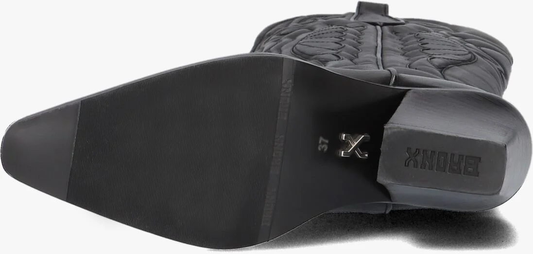 BRONX zwarte bronx cowboylaarzen new-kole 14177