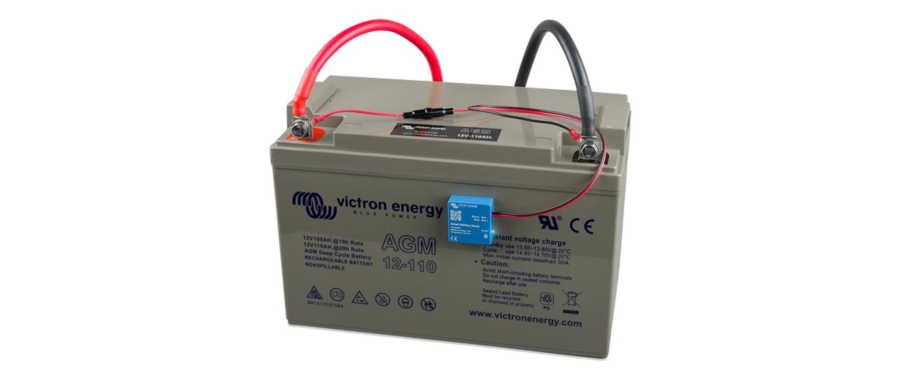 Temperatur- und Spannungssensor Smart Battery SenseBatteriespannungs- und Temperatursensor mit 10 m Reichweite