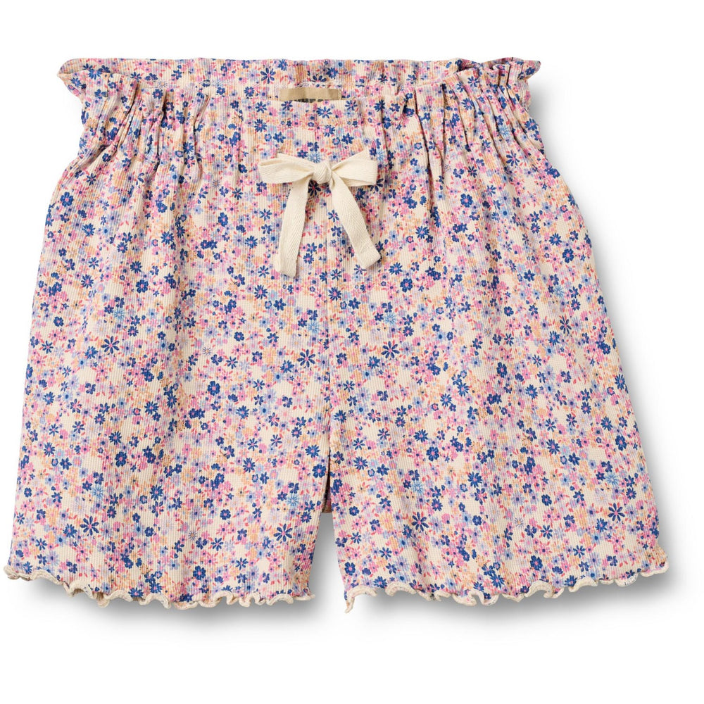Køb Wheat Pink Blue Flowers Shorts Ina