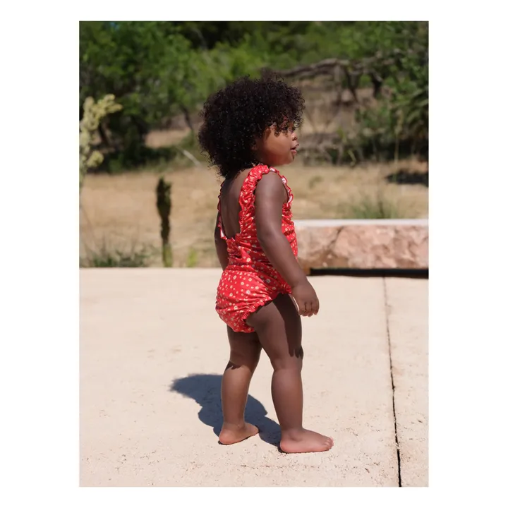 Konges Sløjd Maillot de Bain 1 pièce Matière Recyclée | Rouge