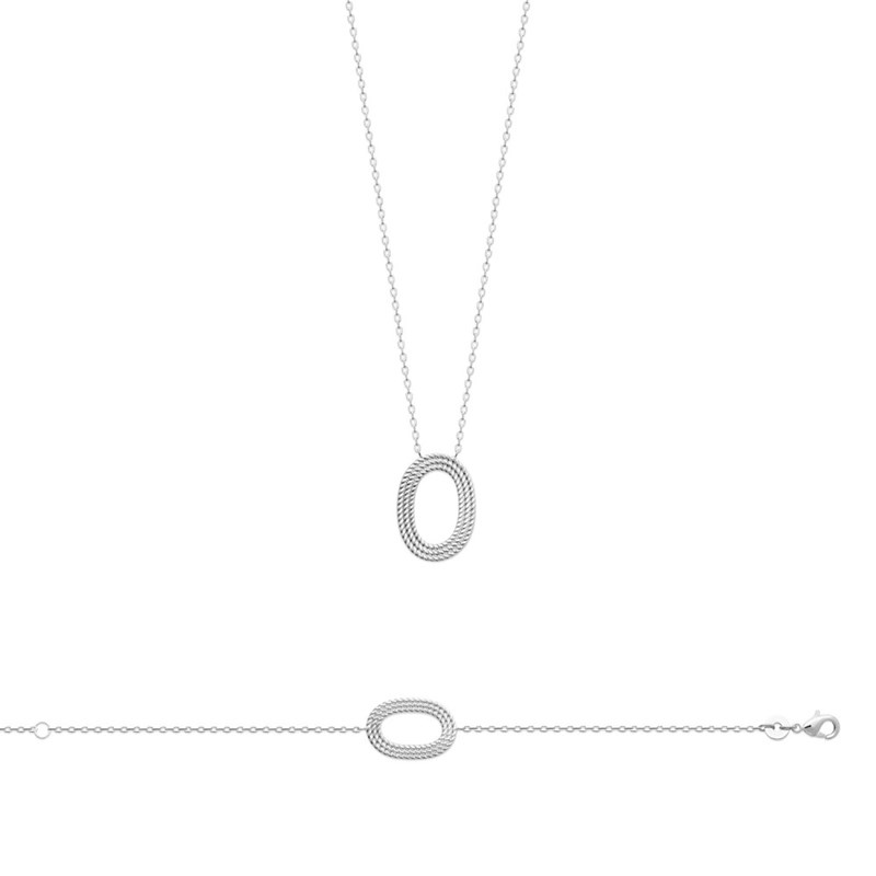 Bracelet Femme - Argent 925 - Longueur : 18 cm