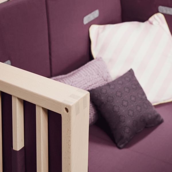 Leander Linea Babybed - Beech