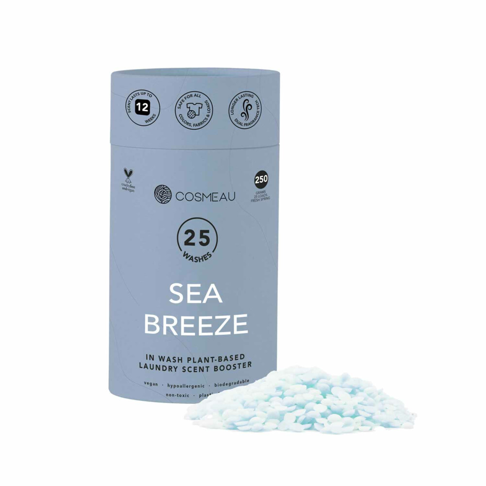 Cosmeau Geurbooster 25 Wasbeurten Zeebries250 gr