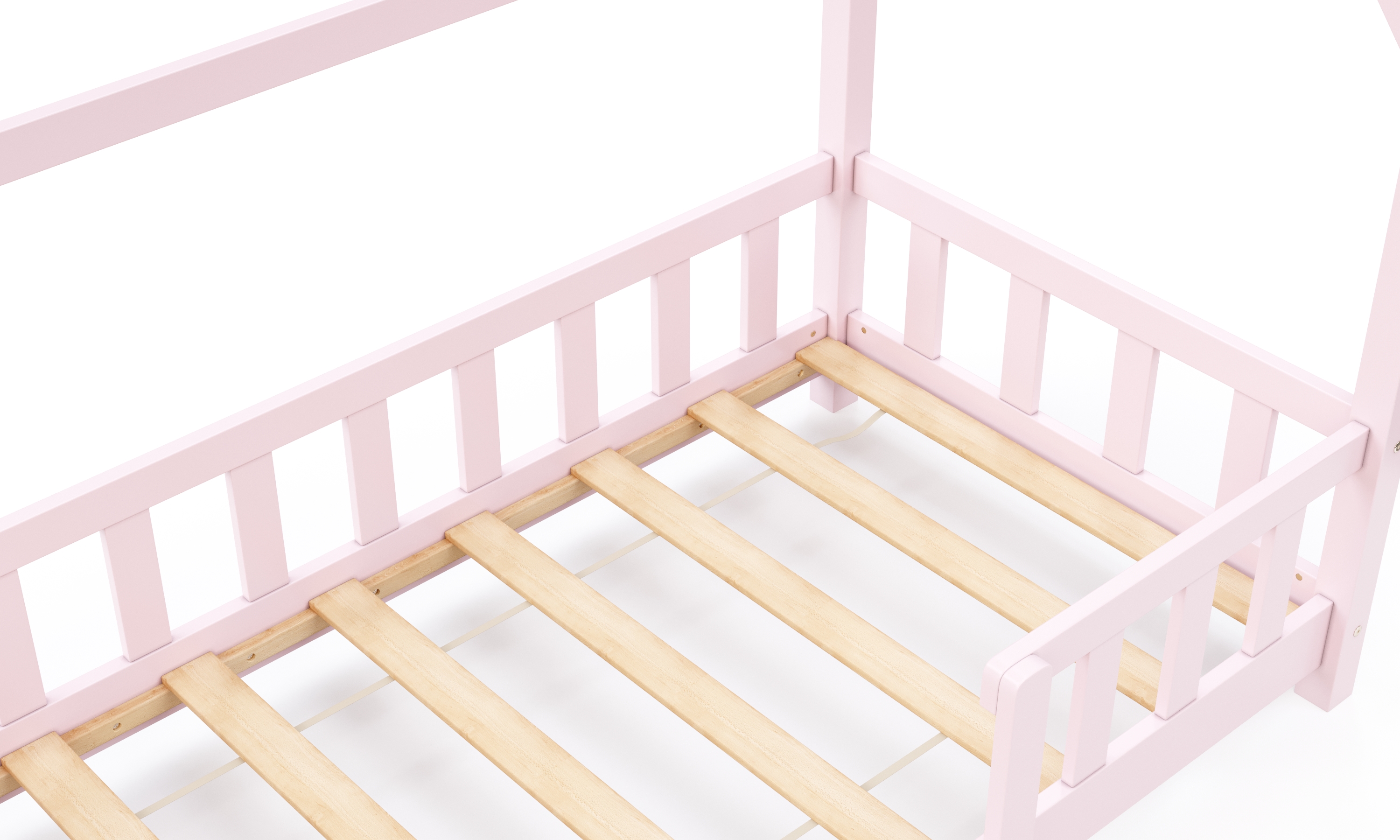 Kinderbett MAISON 70 x 140 cm rosa