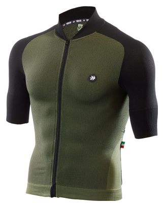 Maillot Manches Courtes Sixs Clima 2 Vert / Noir