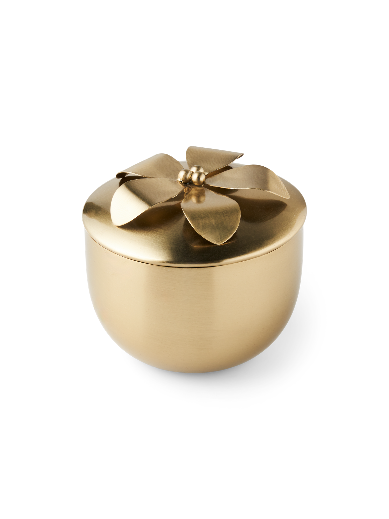 Dekorativ krukke | Jern. Ø10 x 7,5 cm. | Gold