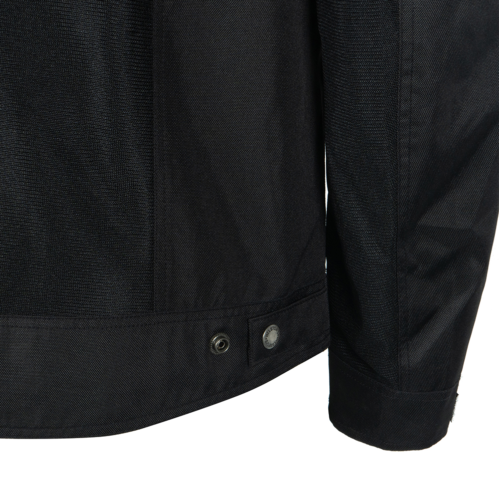 Helstons - Blouson Elron tissu mesh Noir