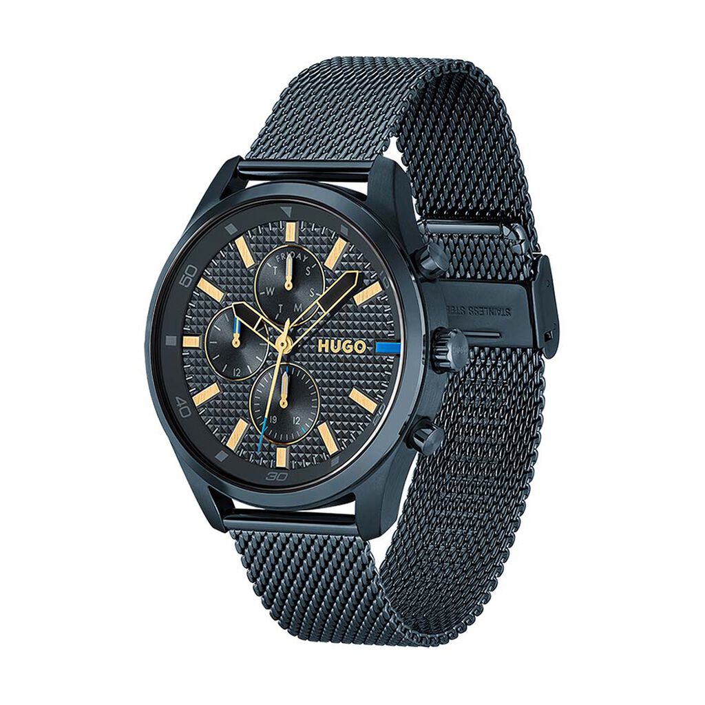 Montre Hugo Chase Bleu