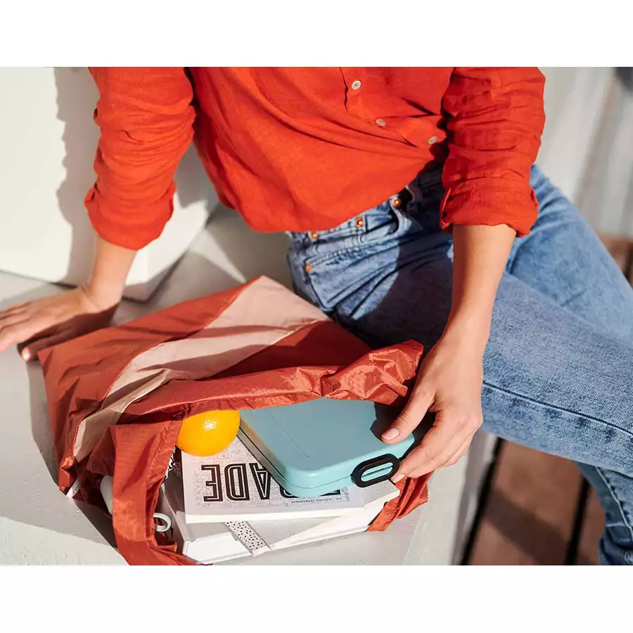 Mepal Lunchboxen Large Midi Flat Take a Break 3er Set hellblau