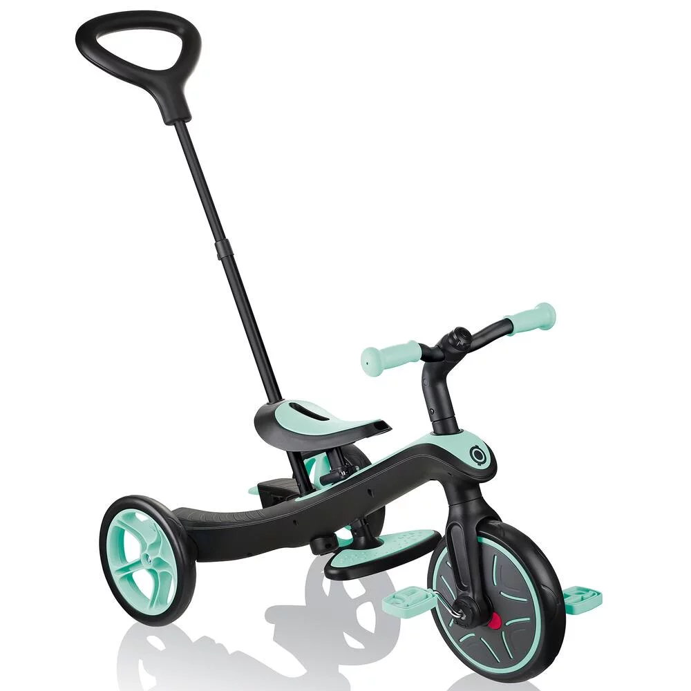 TRICYCLE EVOLUTIF EXPLORER 4 IN 1 GLOBBER - VERT MENTHE