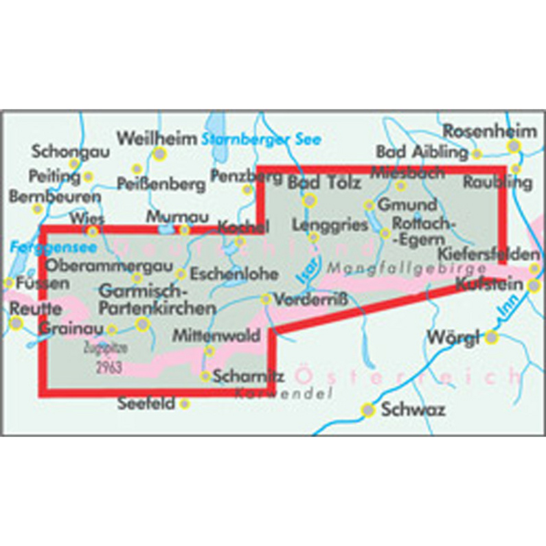 Esterbauer Bikeline Oberbayerische Alpen MountainBikeGuide