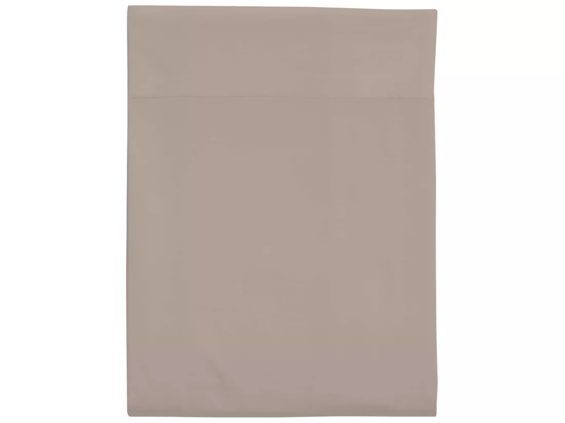 Drap plat percale lin 180x290 cm