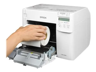Epson TM C3500 - Etiketprinter - stikledning medfølger ikke fra Epson