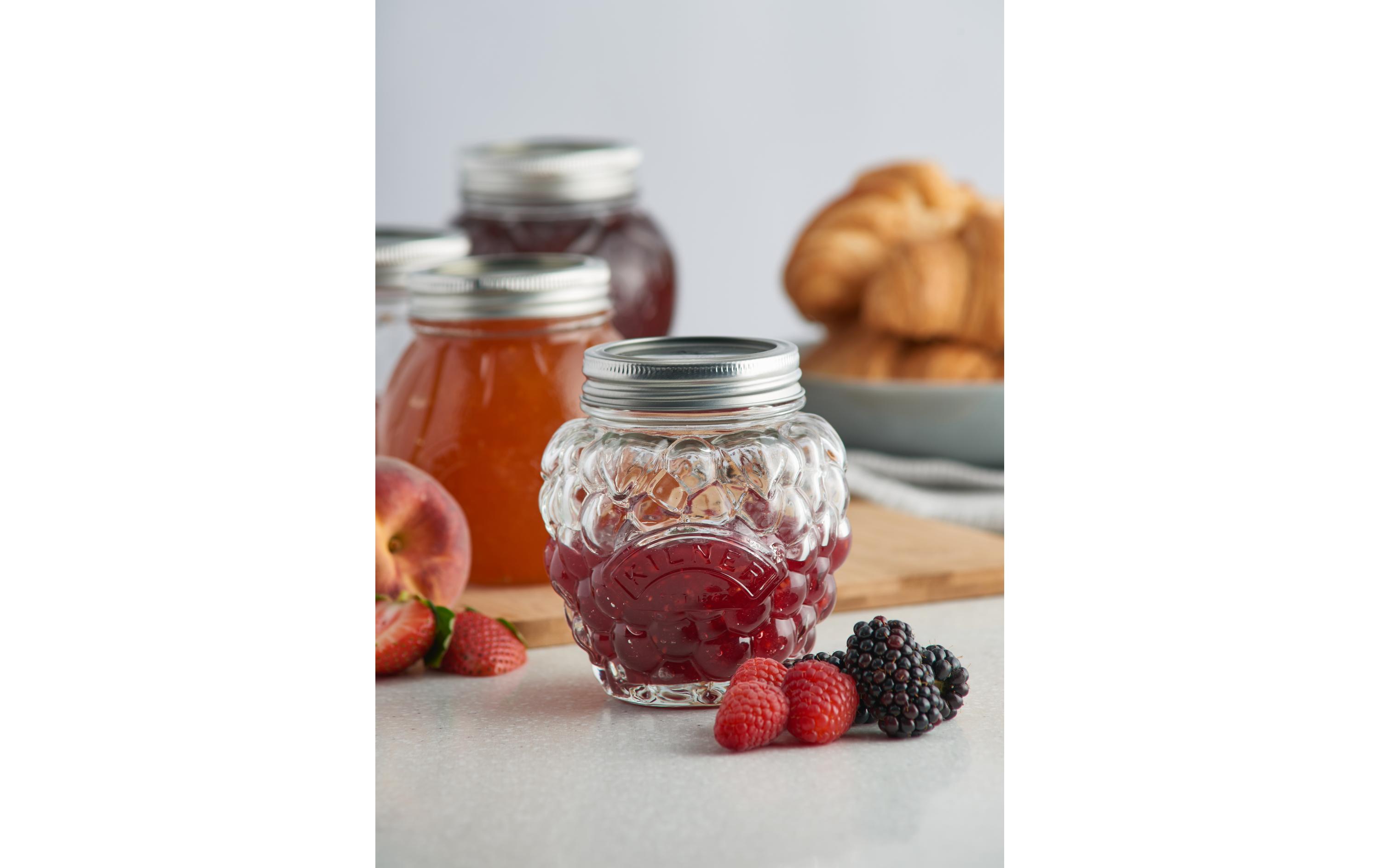 Einmachglas Berry Fruit 400 ml, 1 StückEinmachglas in Form einer Beere