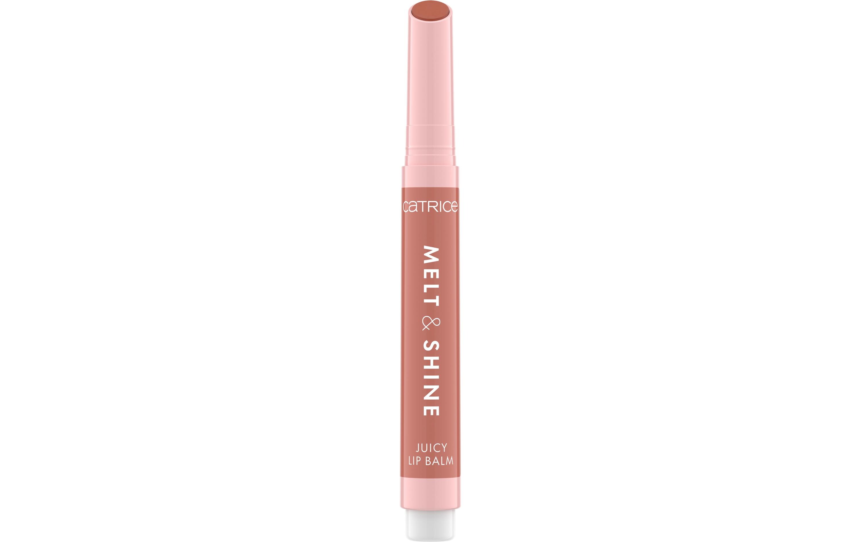 Lip Gloss Melt and Shine 090 Coco ColadaGlänzender Lippenbalsam in einem warmen Braunton