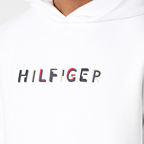 Sweat Capuche Rwb Hilfiger 2014 Blanc