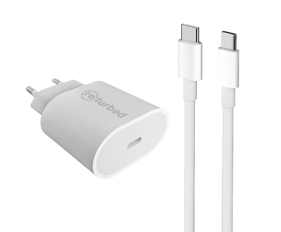Fast Charger (20W) & Cable (USB-C)