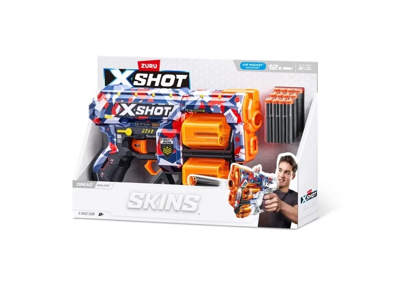 XShot ZURU X-SHOT Skins Dread Launcher 36517Q 31999