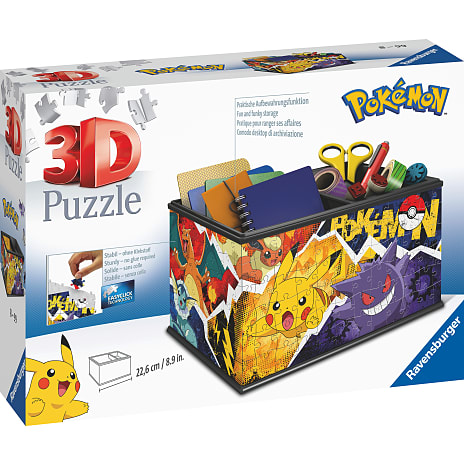 Pokémon æske 3D puslespil - 216 brikker