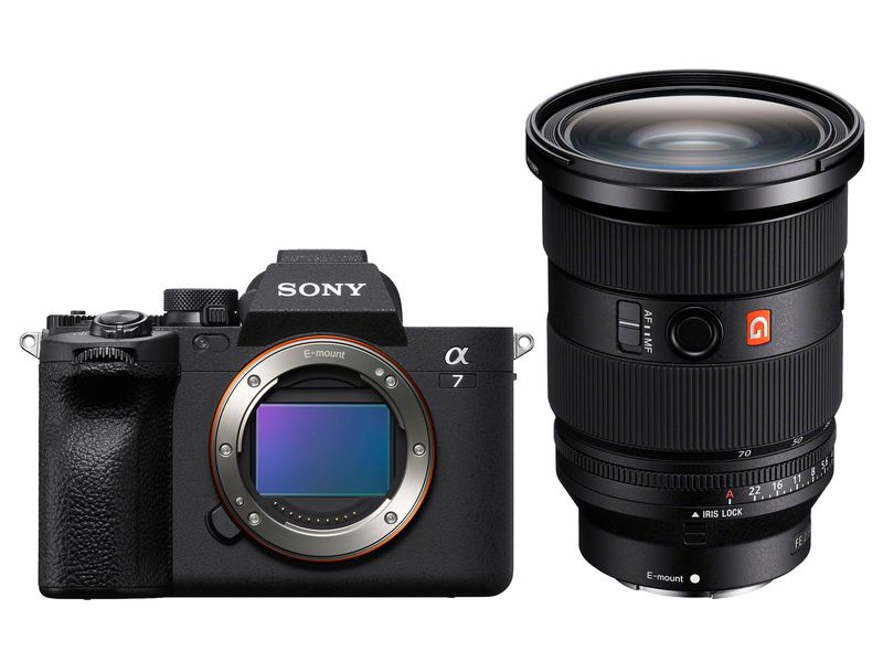 Sony Fotokamera Alpha 7 IV 24-70mm F/2.8 GM II Kit Leistungsstarke Vollformat-Hybrid-Kamera für Foto- und Videoaufnahmen mit 24-70mm Objektiv
