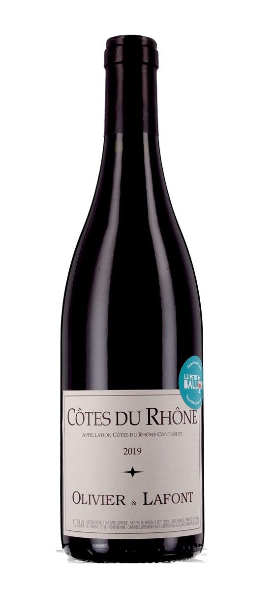 Olivier & Lafont - Côtes du Rhone Rouge 2019
