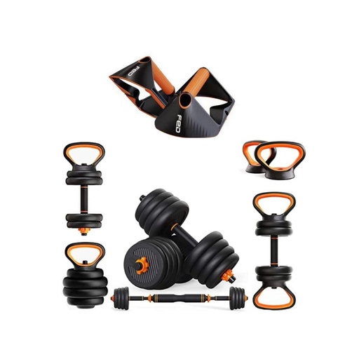 Starter Pack Juego Mancuernas 2 Em 1 + Push Up