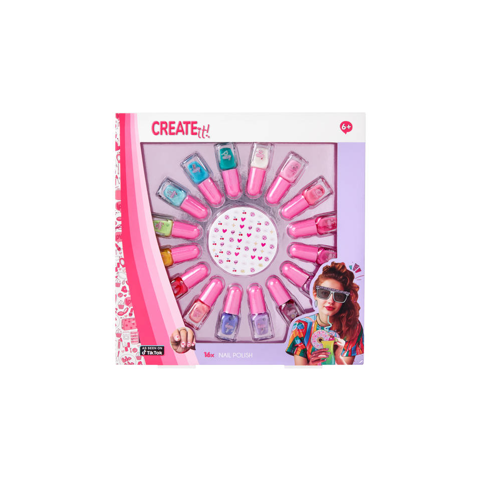 Create it! nagellak set 16-delig