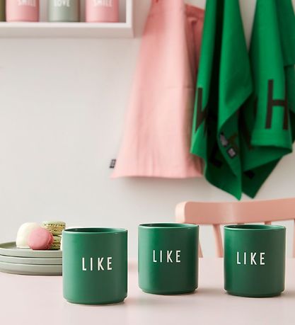 Design Letters Becher - Lieblings Cup - wie - Grün
