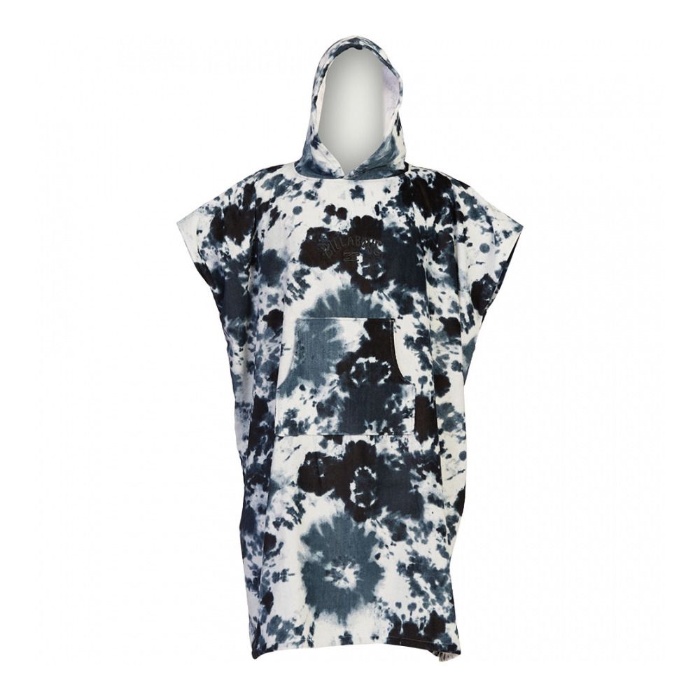 Billabong HOODED - Poncho Homme pro tie dye
