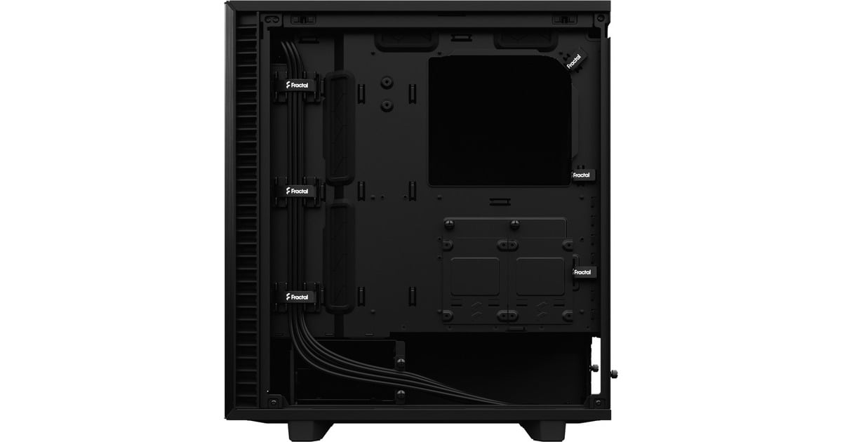 Fractal DesignDefine 7 Compact midi tower behuizing  (Zwart | 4x USB-A | 1x USB-C)