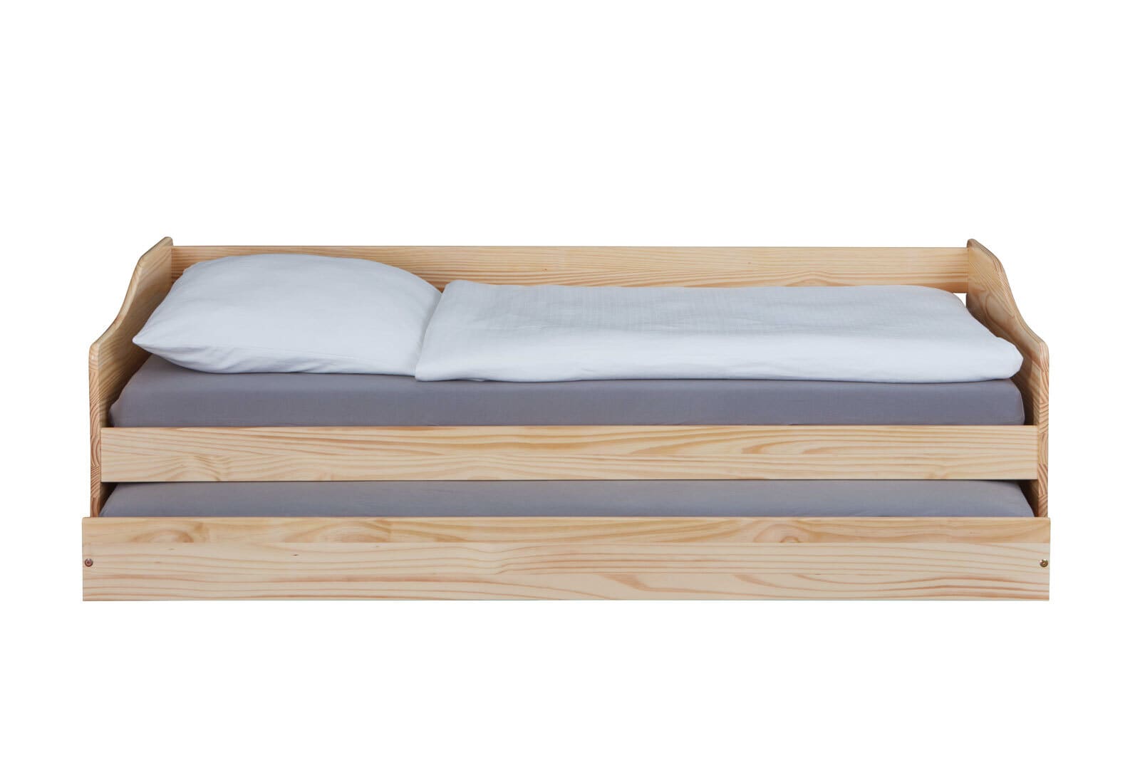 Stauraum-/Funktionsbett DAN 90 x 200 cm braun