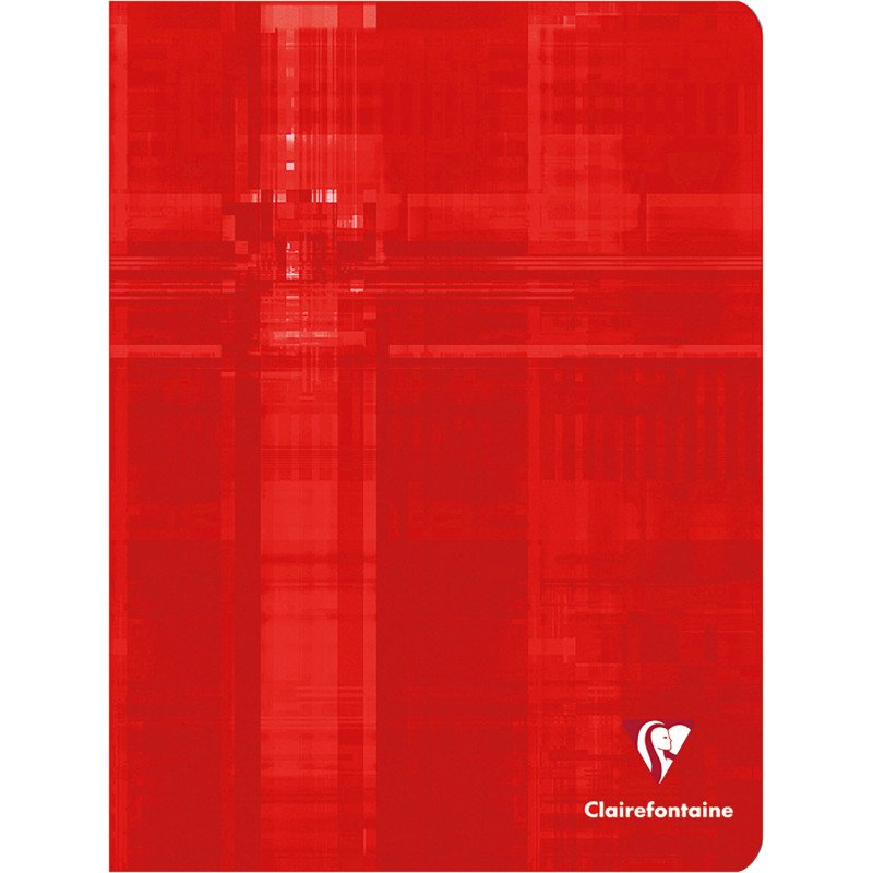 Cahier piqué Clairefontaine Metric 17 x 22 cm grands carreaux 96 pages