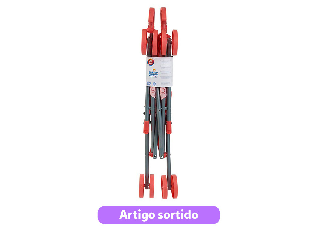 CARRINHO BENGALA ONE TWO FUN 10.80X10.16X58.42CM MODELOS SORTIDOS