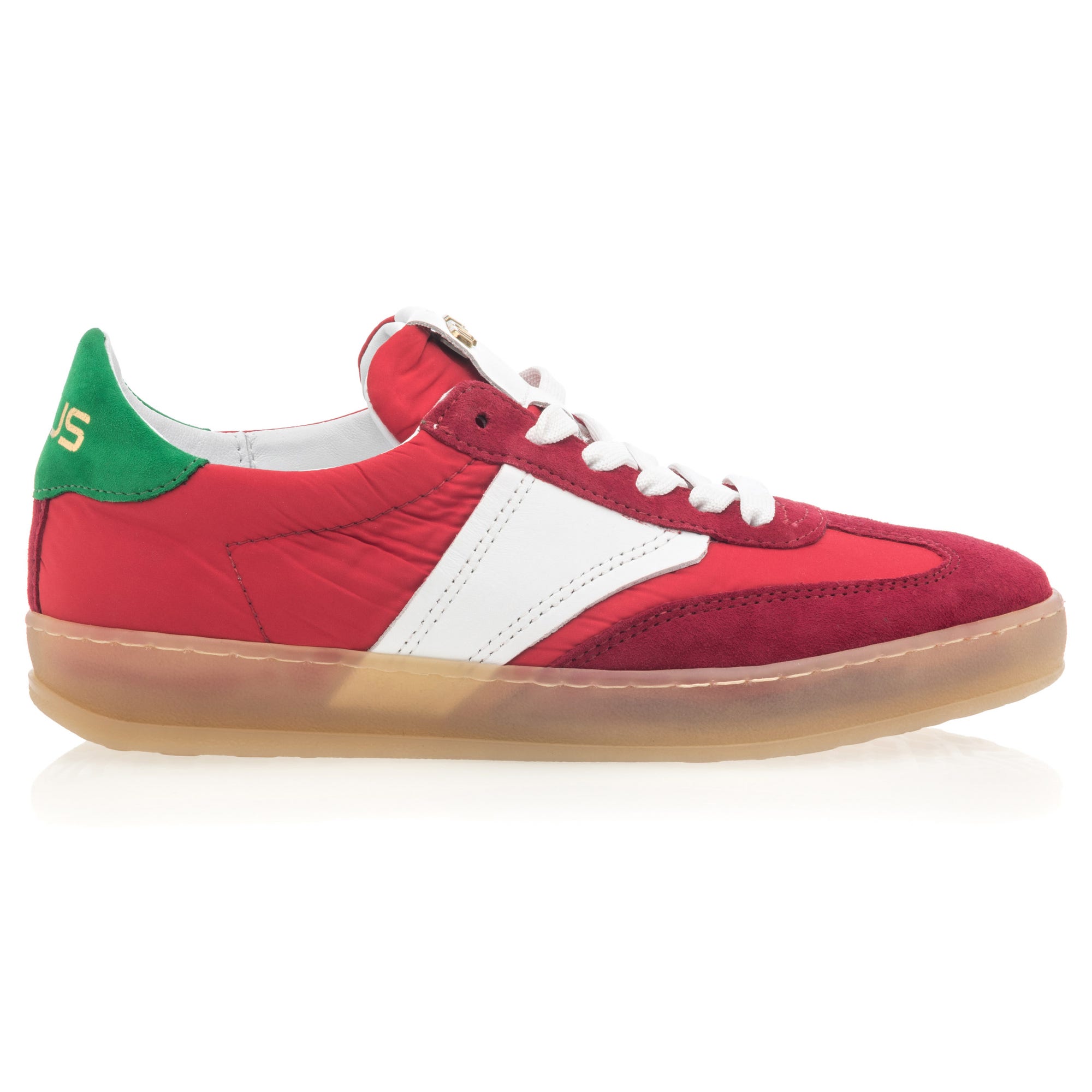 Baskets basses Femme rouge
