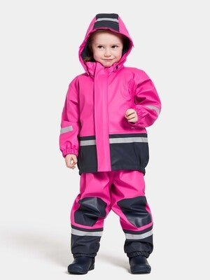 Didriksons Boardman Fôret Regnsett, Plastic Pink