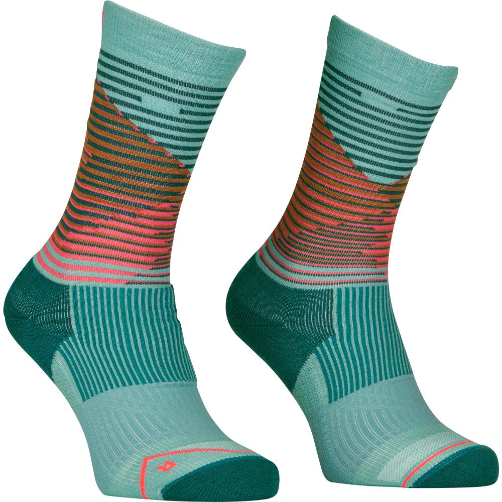 ORTOVOX All Mountain Mid Socken Damen ice waterfall
