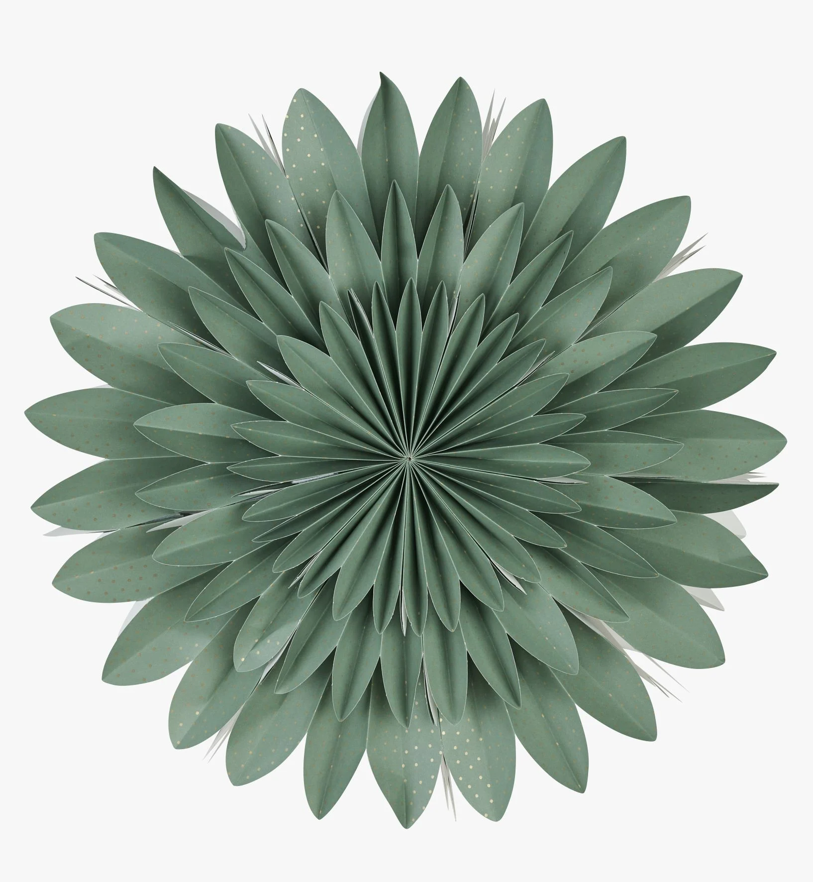 Adventsstjerne grønn - ø 50 cm